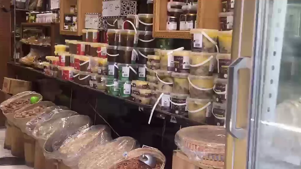 Intérieur de la boutique Khlie Ahl Fès